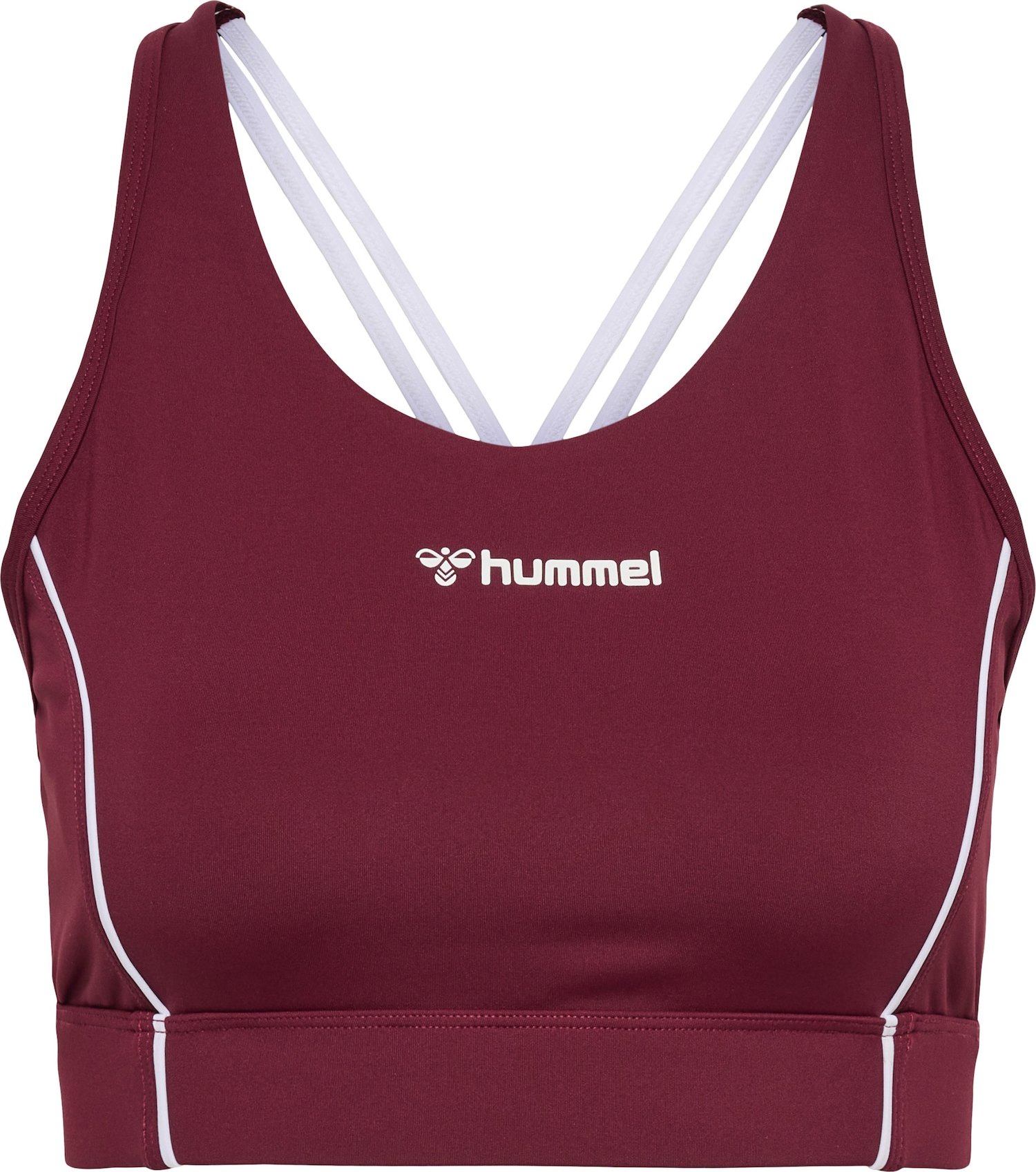 Hummel Sportovní podprsenka bobule / bílá