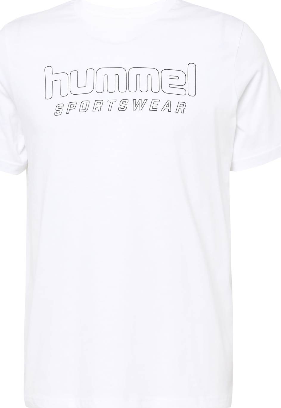 Hummel Tričko 'Joel' černá / bílá