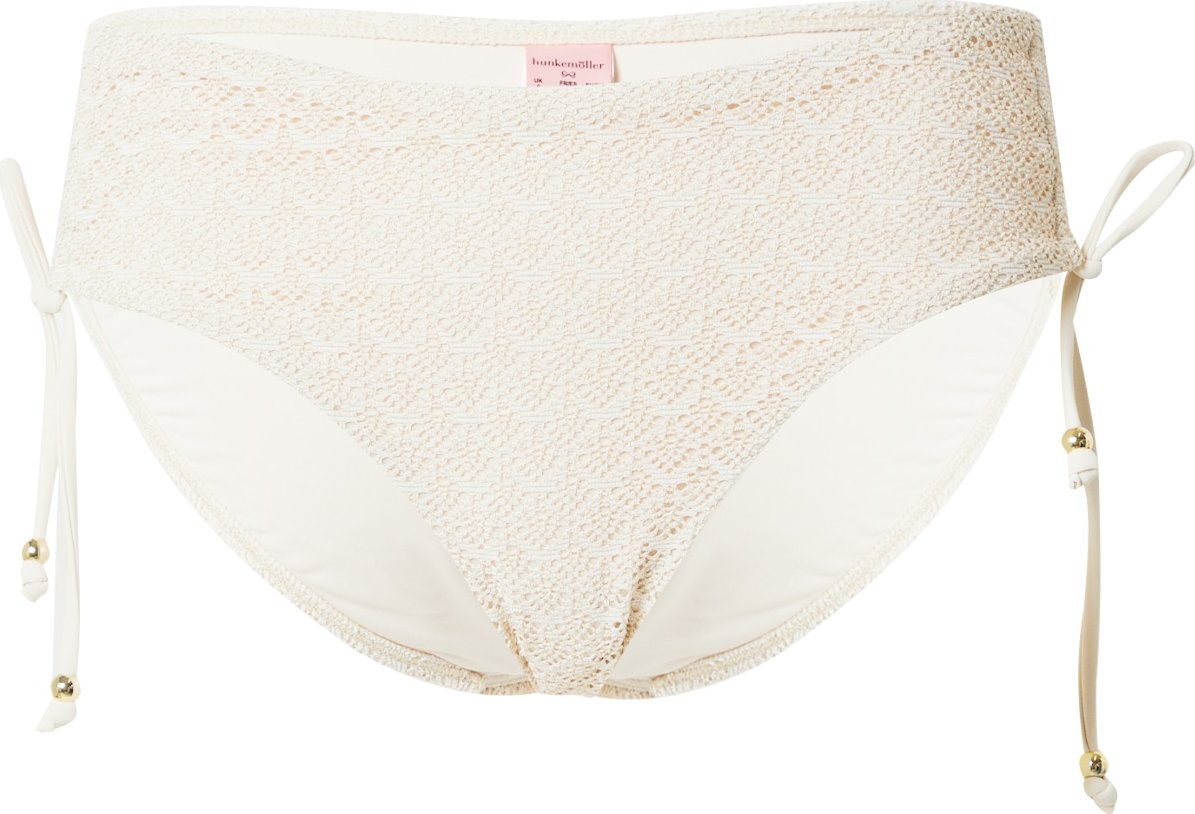 Hunkemöller Spodní díl plavek 'Crochet' offwhite