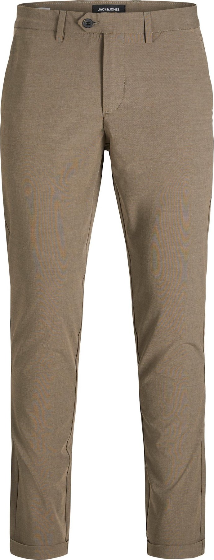 JACK & JONES Chino kalhoty 'Marco Connor' hnědý melír