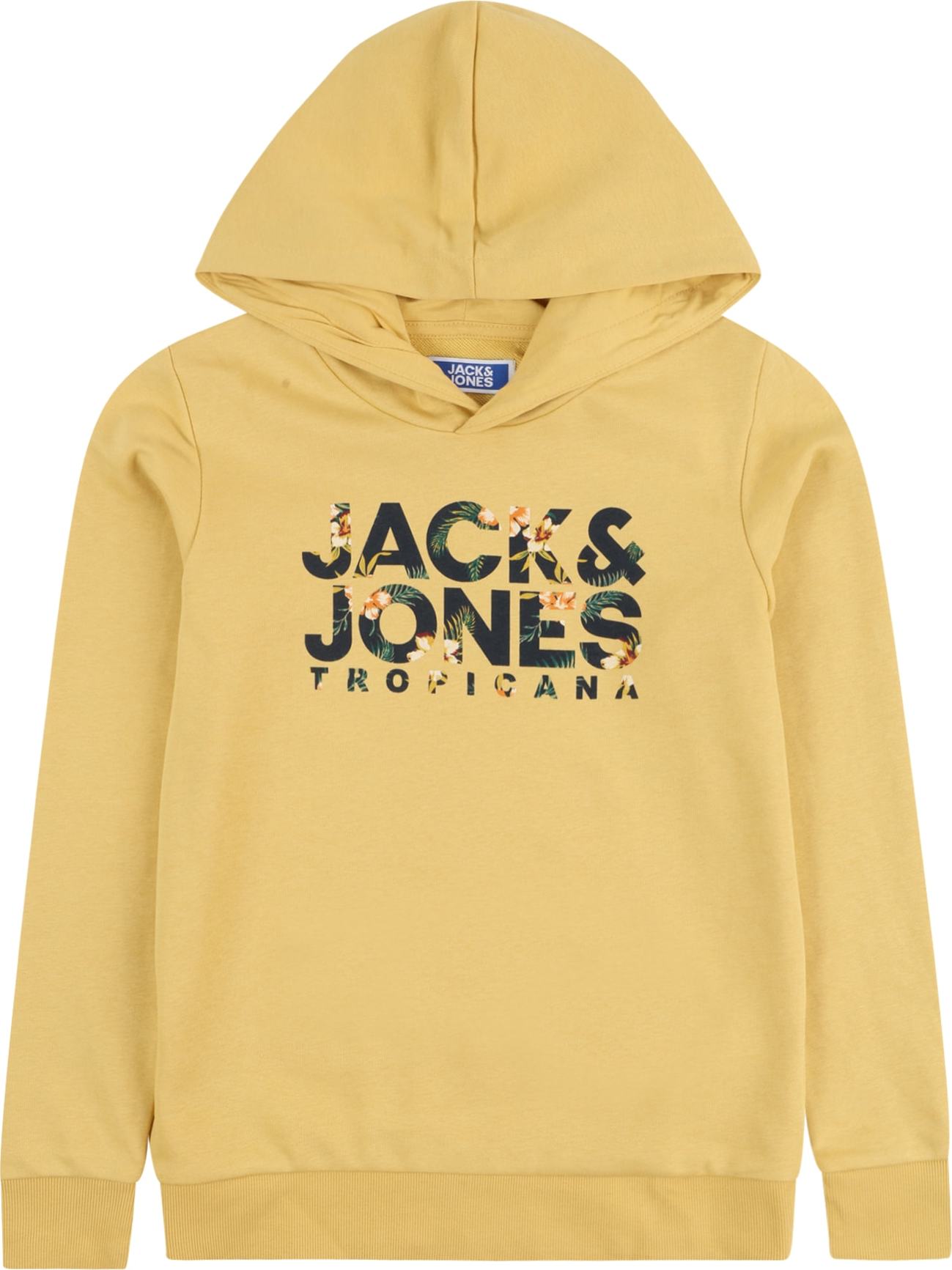 Jack & Jones Junior Mikina 'BECS' hořčicová