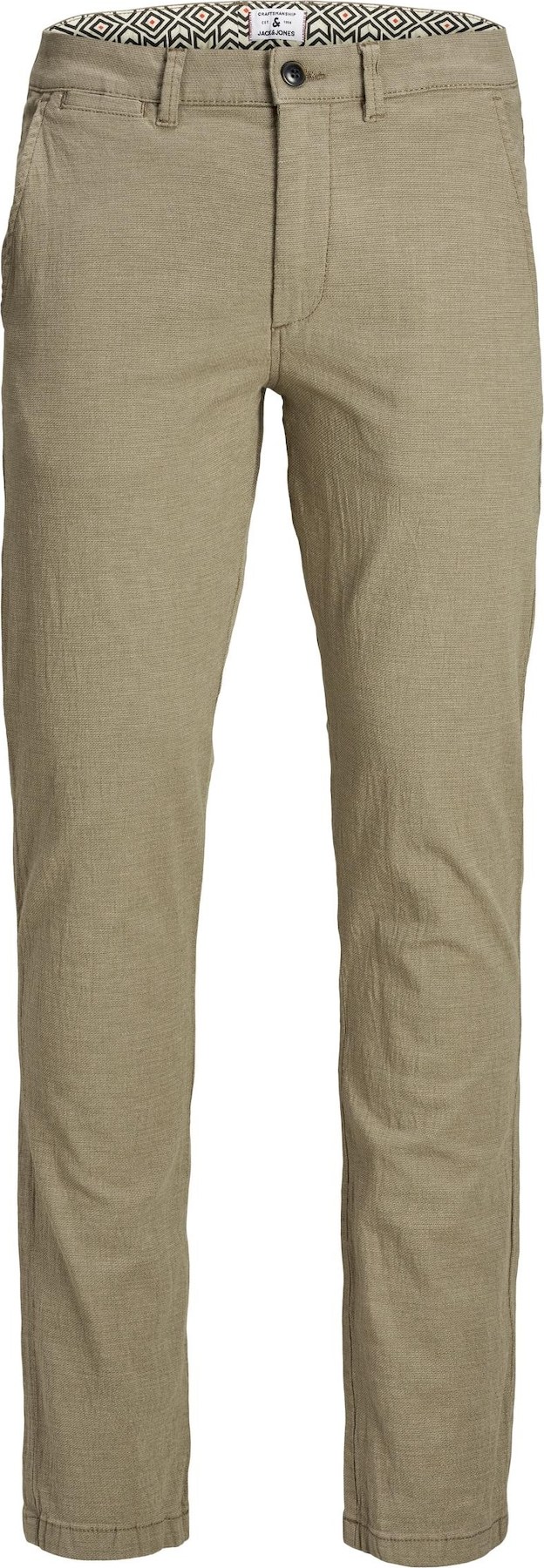 JACK & JONES Chino kalhoty 'Marco Kenso' světle béžová