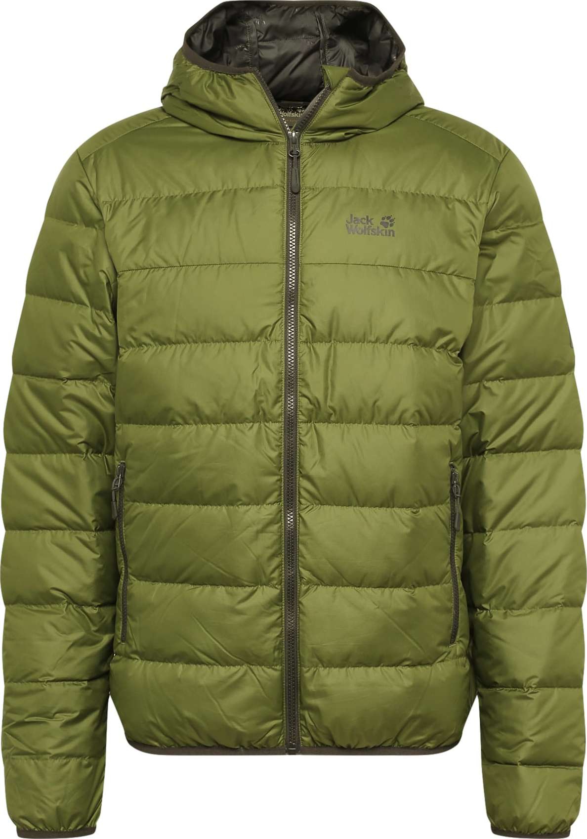 JACK WOLFSKIN Outdoorová bunda 'HELIUM' světle zelená