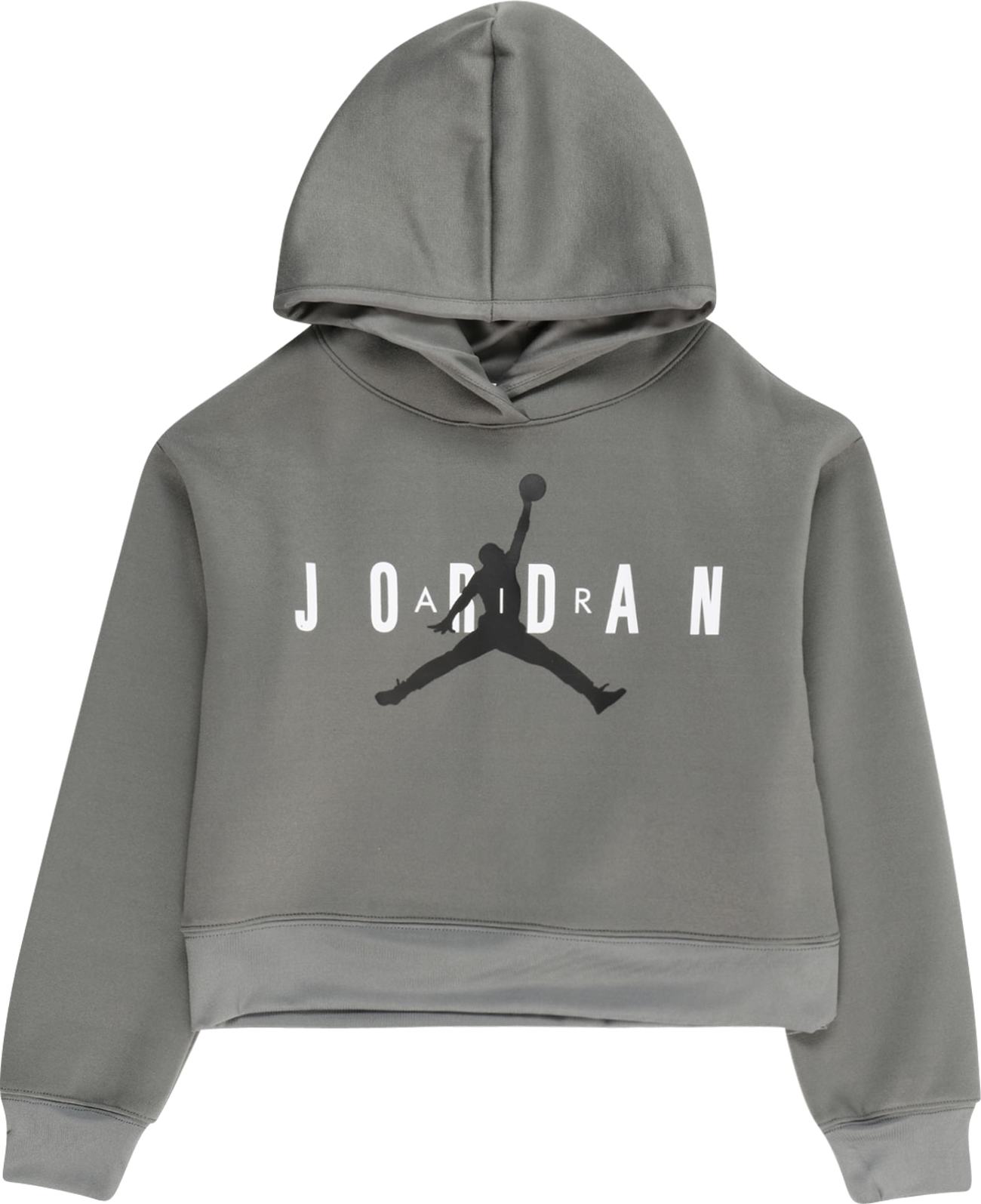 Jordan Mikina 'JUMPMAN' šedá / černá / bílá