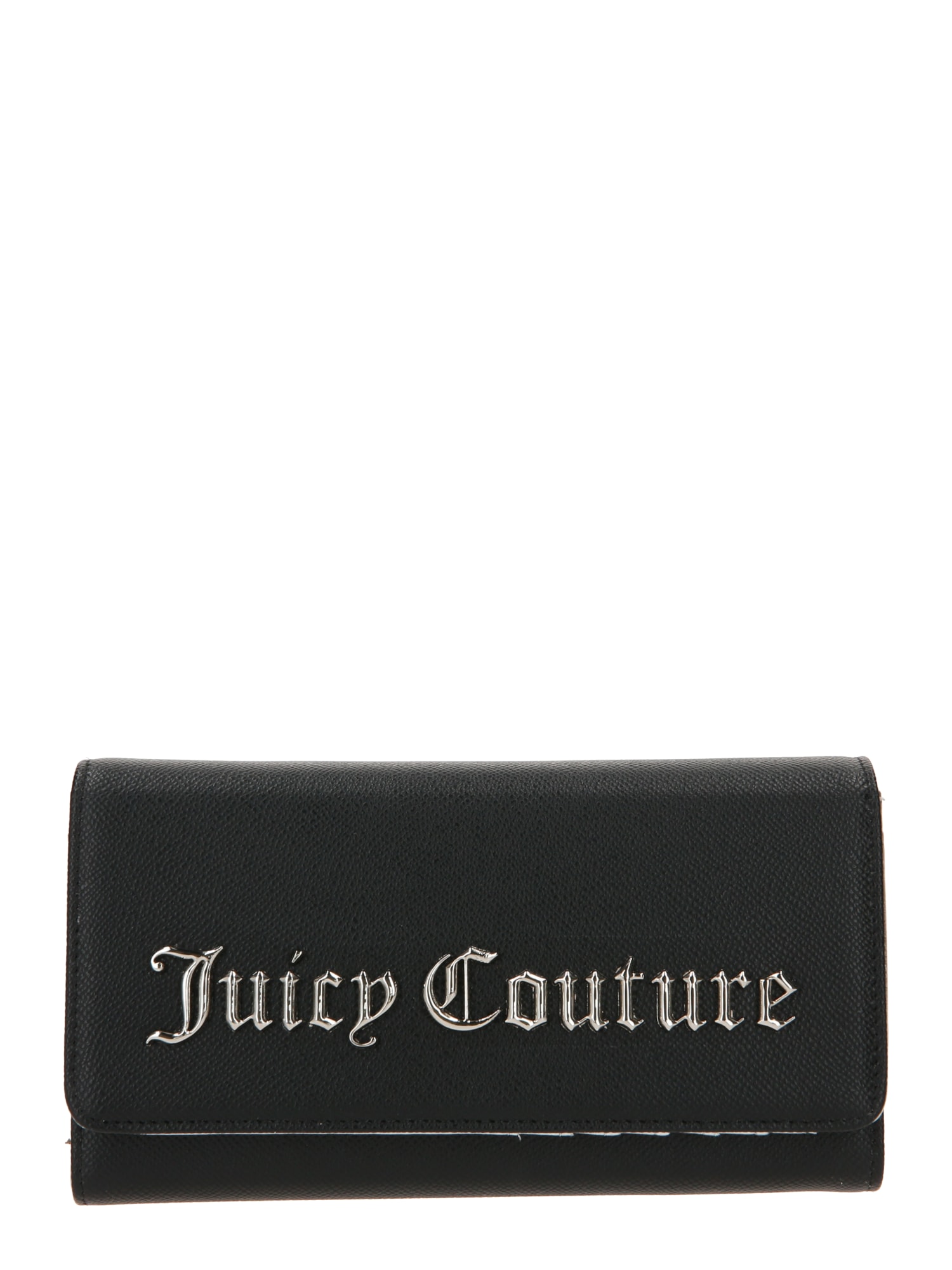 Juicy Couture Peněženka 'Jasm' černá / stříbrná