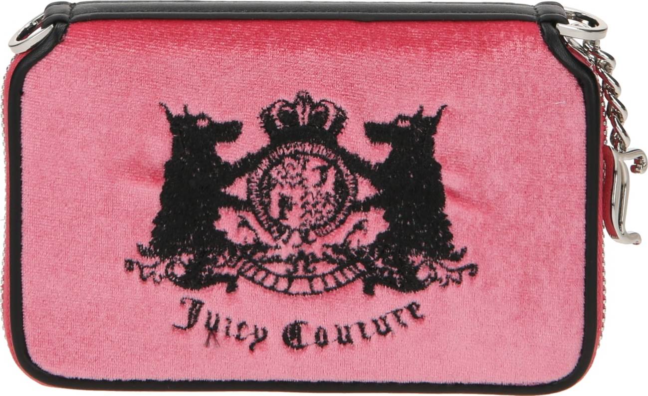 Juicy Couture Peněženka světle růžová / černá