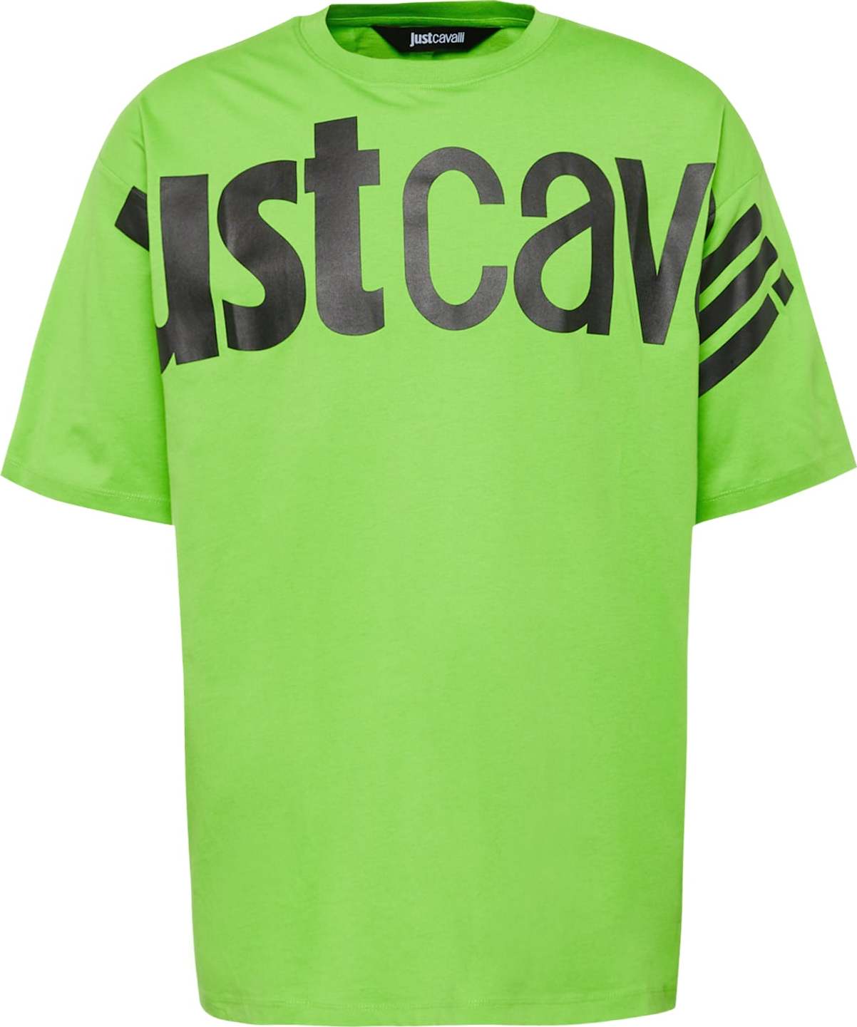 Just Cavalli Tričko kiwi / černá