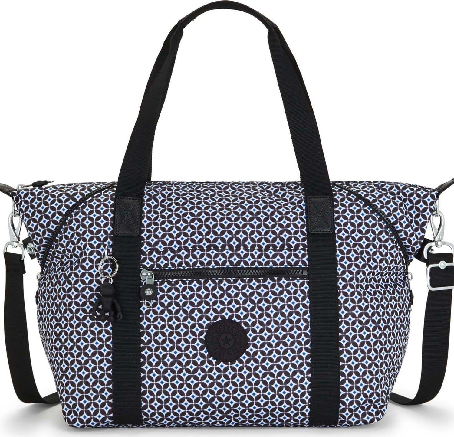 KIPLING Nákupní taška 'Art' modrá / černá / bílá
