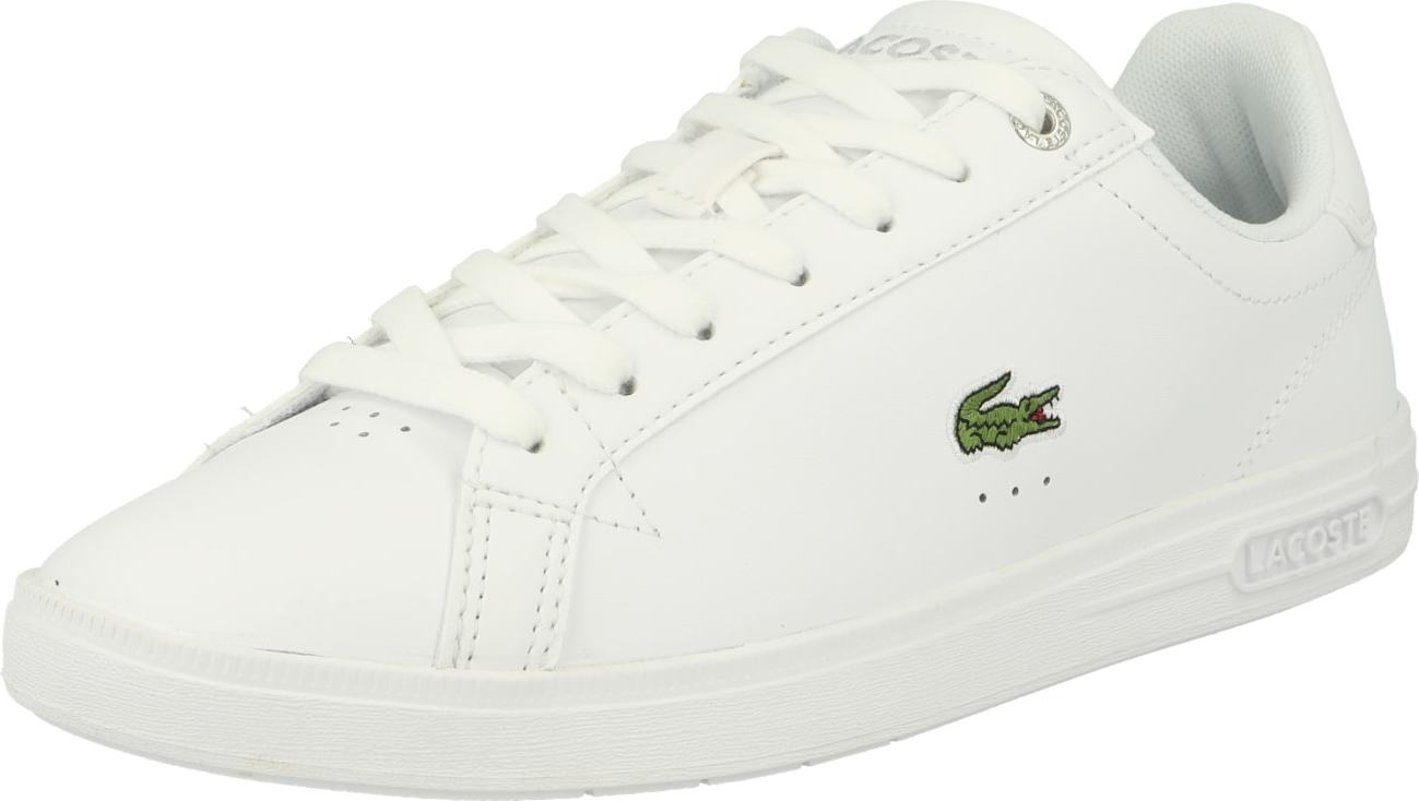 LACOSTE Tenisky 'Graduate' zelená / červená / bílá