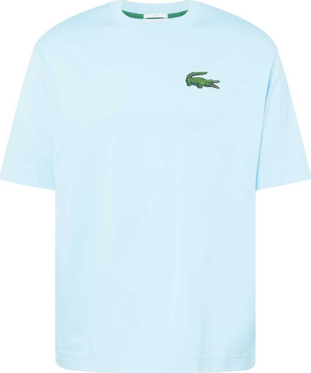 LACOSTE Tričko pastelová modrá