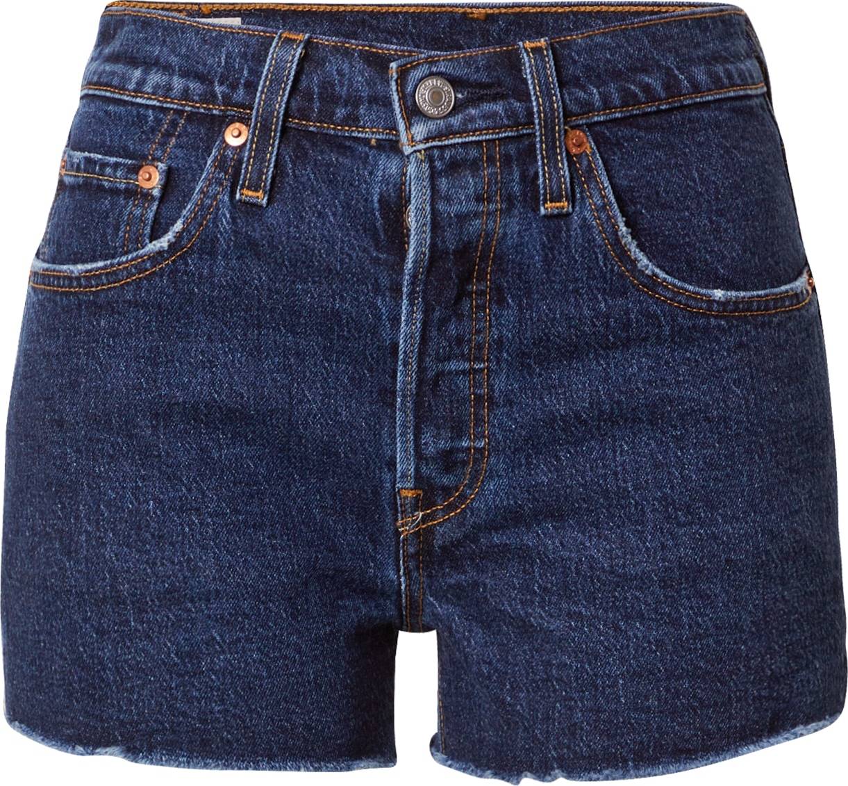 LEVI'S Džíny '501 Original Short' modrá džínovina