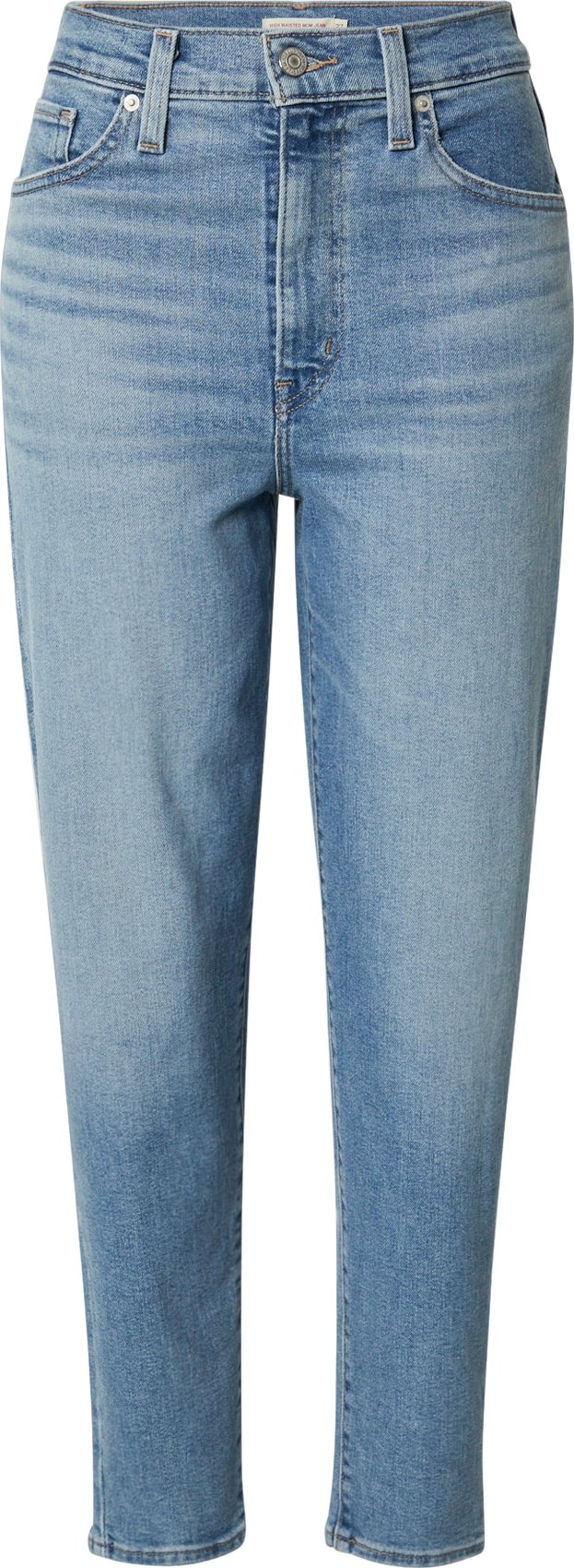 LEVI'S Džíny 'HIGH WAISTED MOM JEAN LIGHT INDIGO - WORN IN' světlemodrá