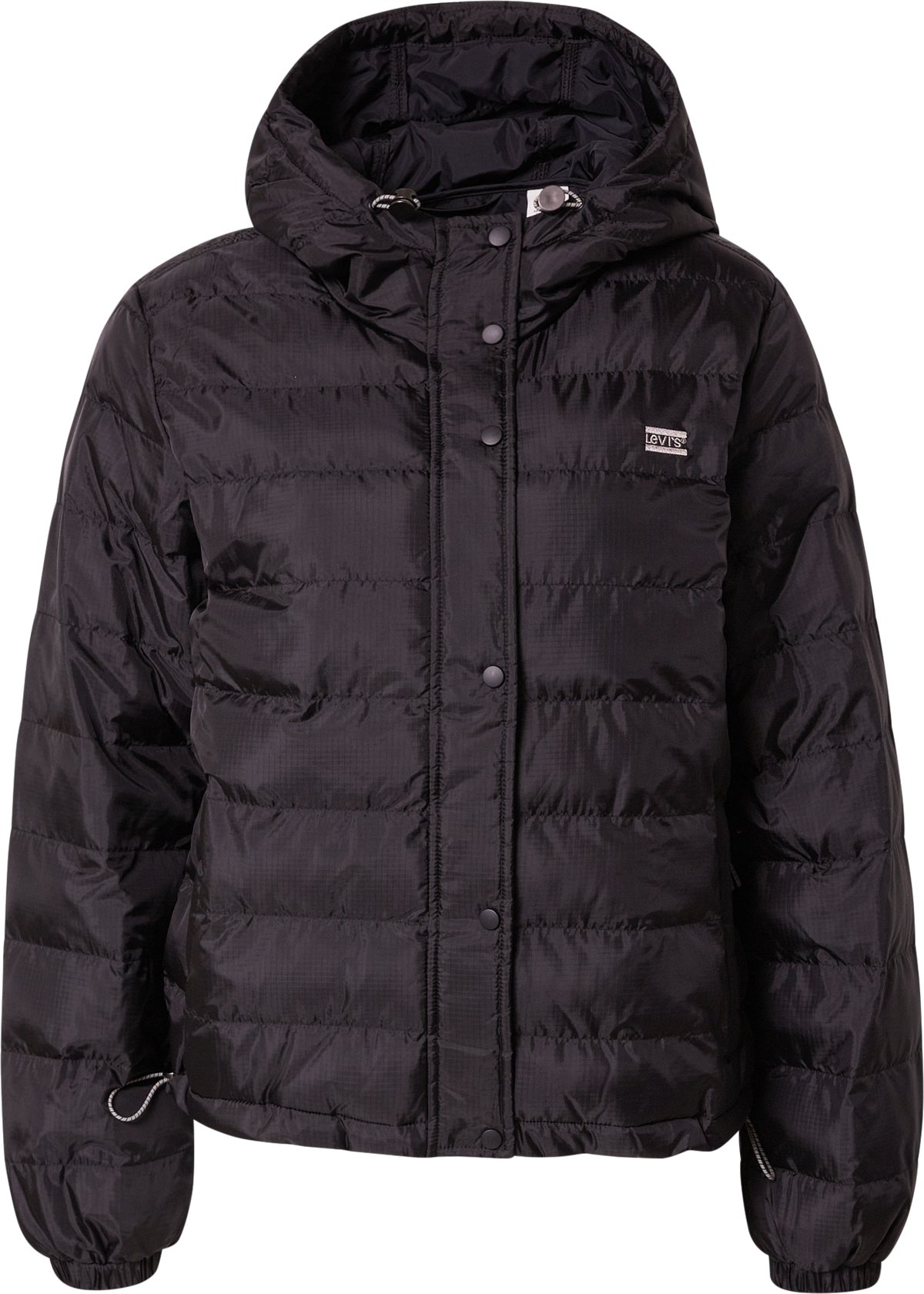 LEVI'S Přechodná bunda 'EDIE PACKABLE JACKET BLACKS' černá