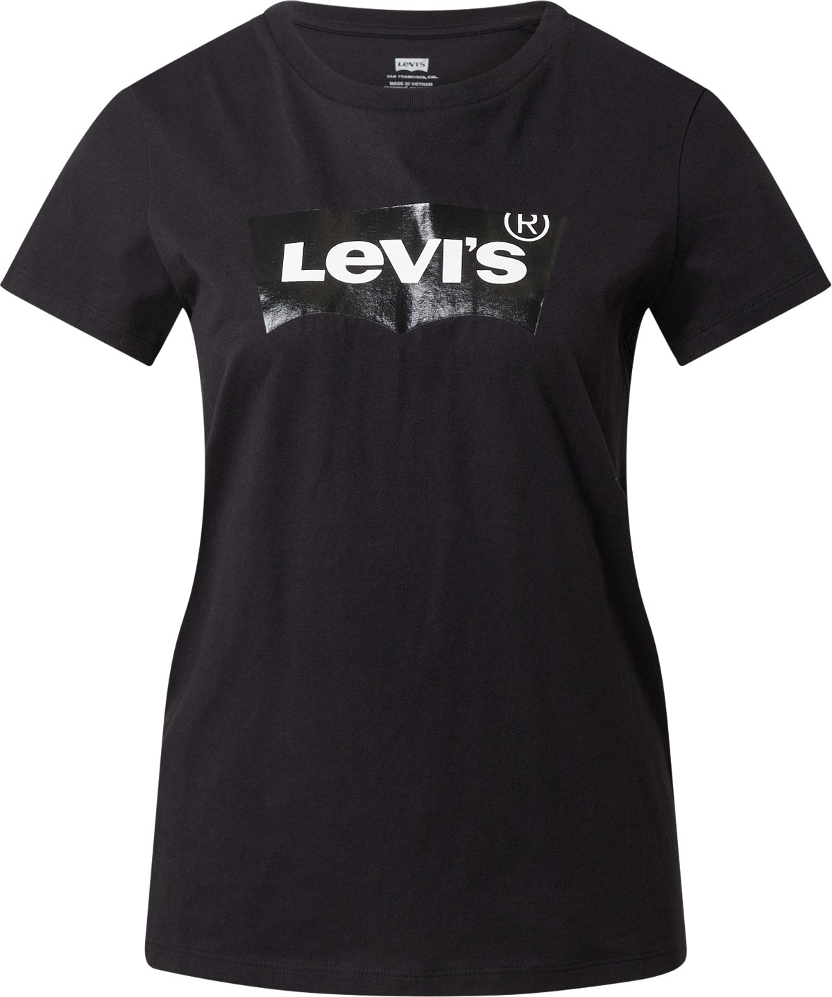 LEVI'S Tričko 'THE PERFECT TEE BLACKS' černá / bílá