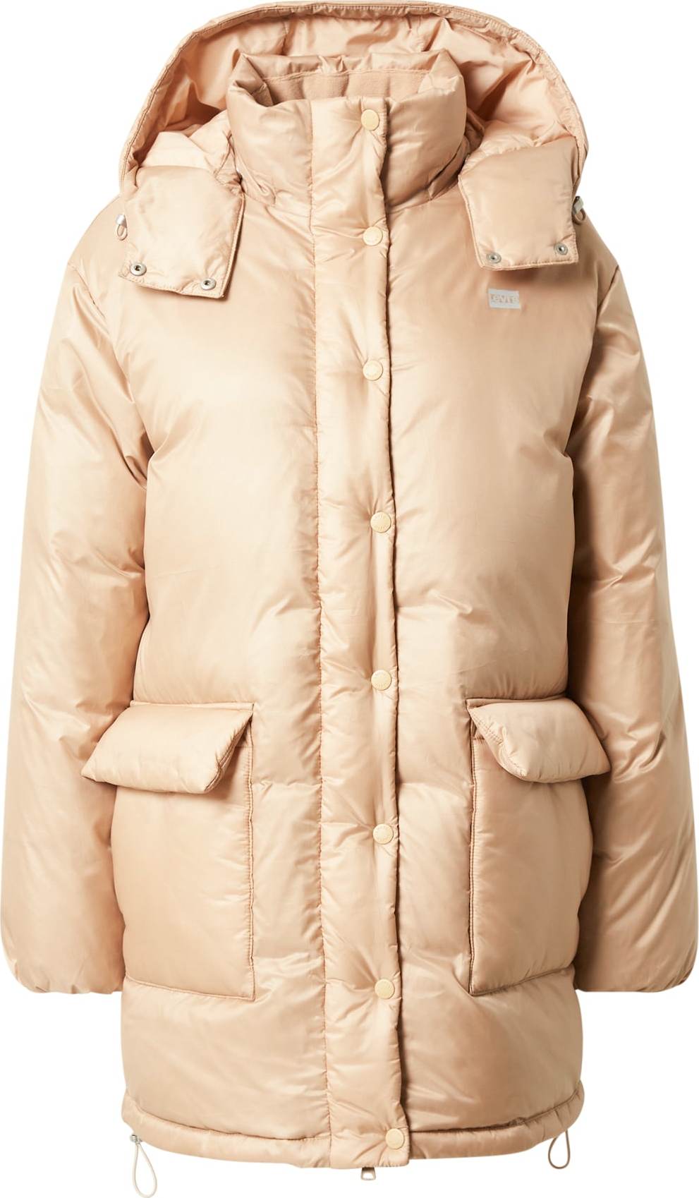 LEVI'S Zimní kabát 'CORE PUFFER MID NEUTRALS' písková