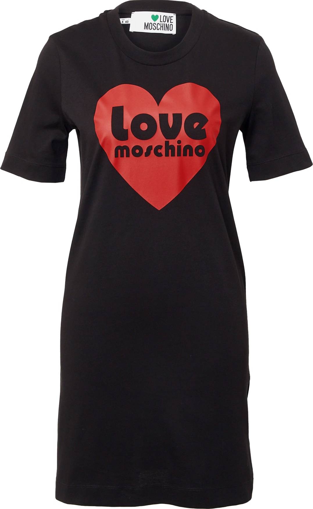 Love Moschino Šaty červená / černá