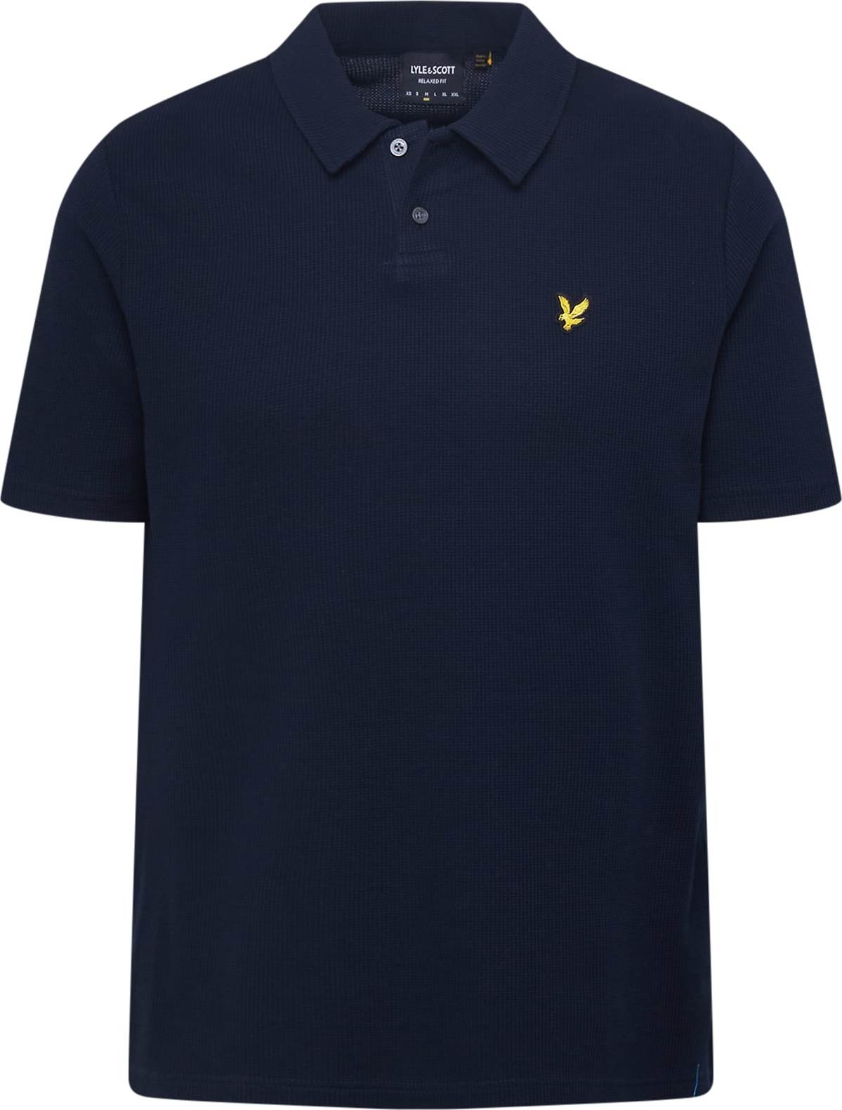 Lyle & Scott Tričko námořnická modř / žlutá