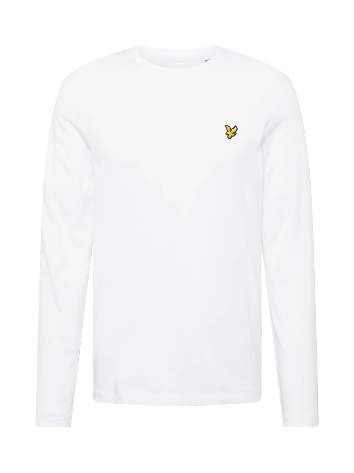 Lyle & Scott Tričko žlutá / černá / bílá