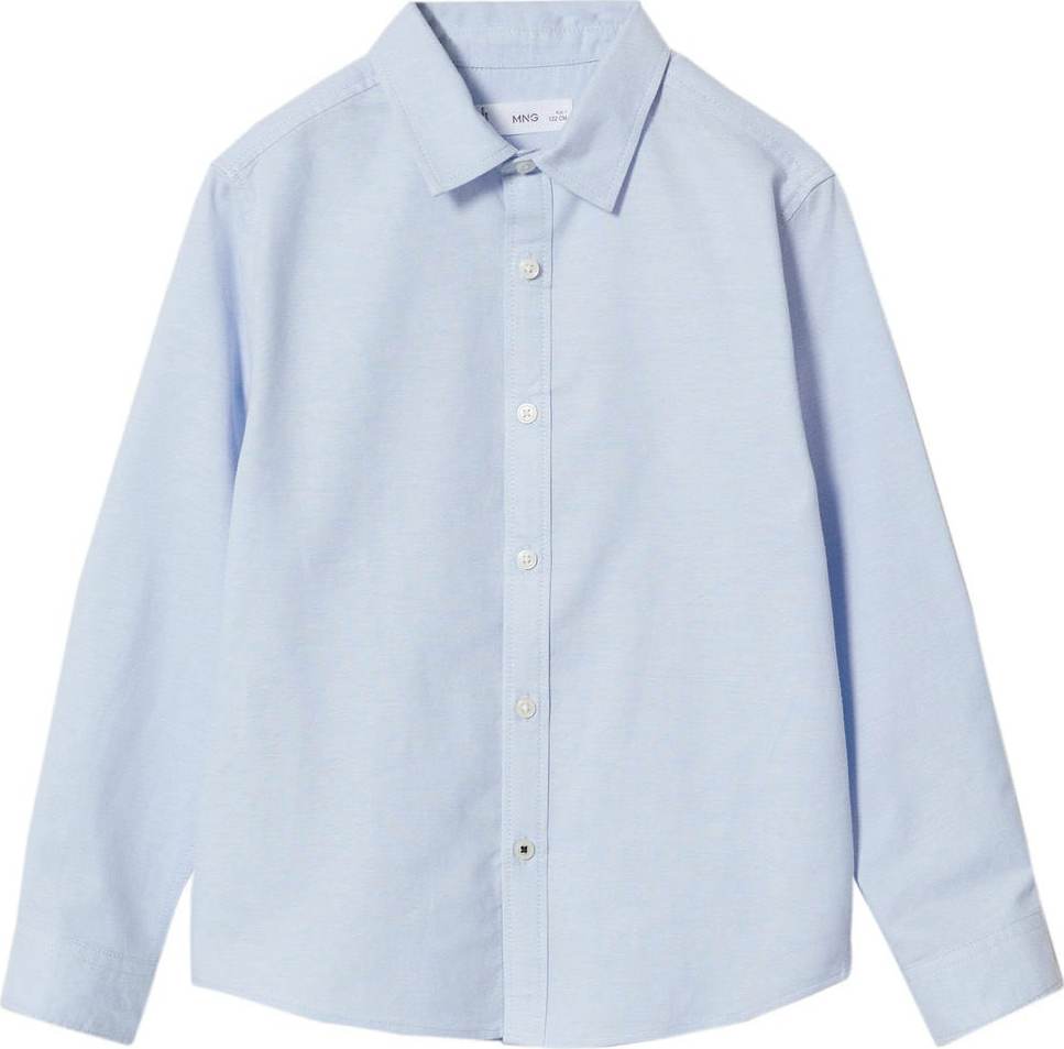 MANGO KIDS Košile 'Oxford' světlemodrá