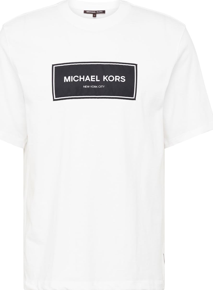 Michael Kors Tričko černá / bílá