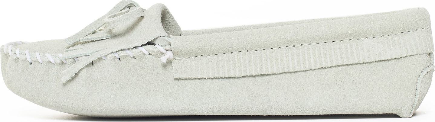 Minnetonka Mokasíny 'Kilty Softsole' bílá