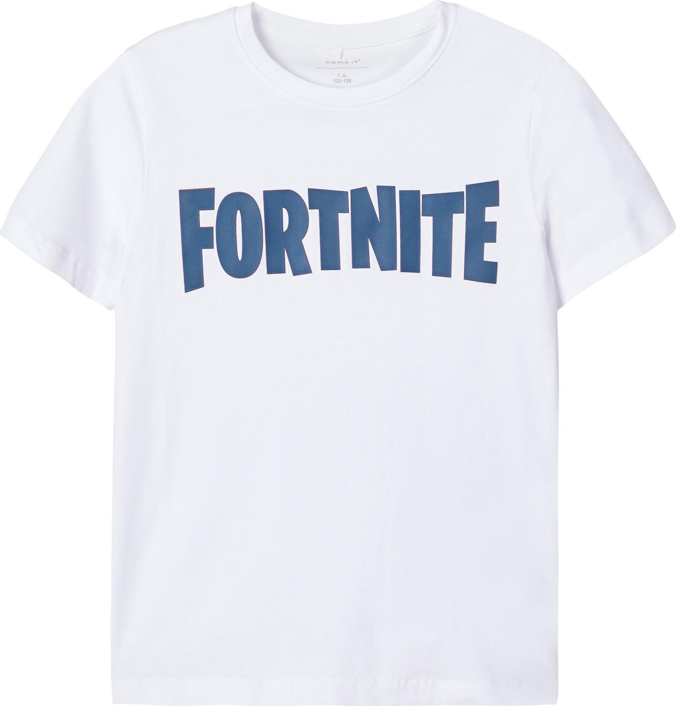 NAME IT Tričko 'Fortnite' námořnická modř / bílá