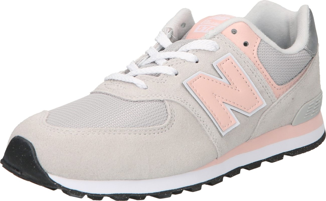 new balance Tenisky světle šedá / růžová / bílá