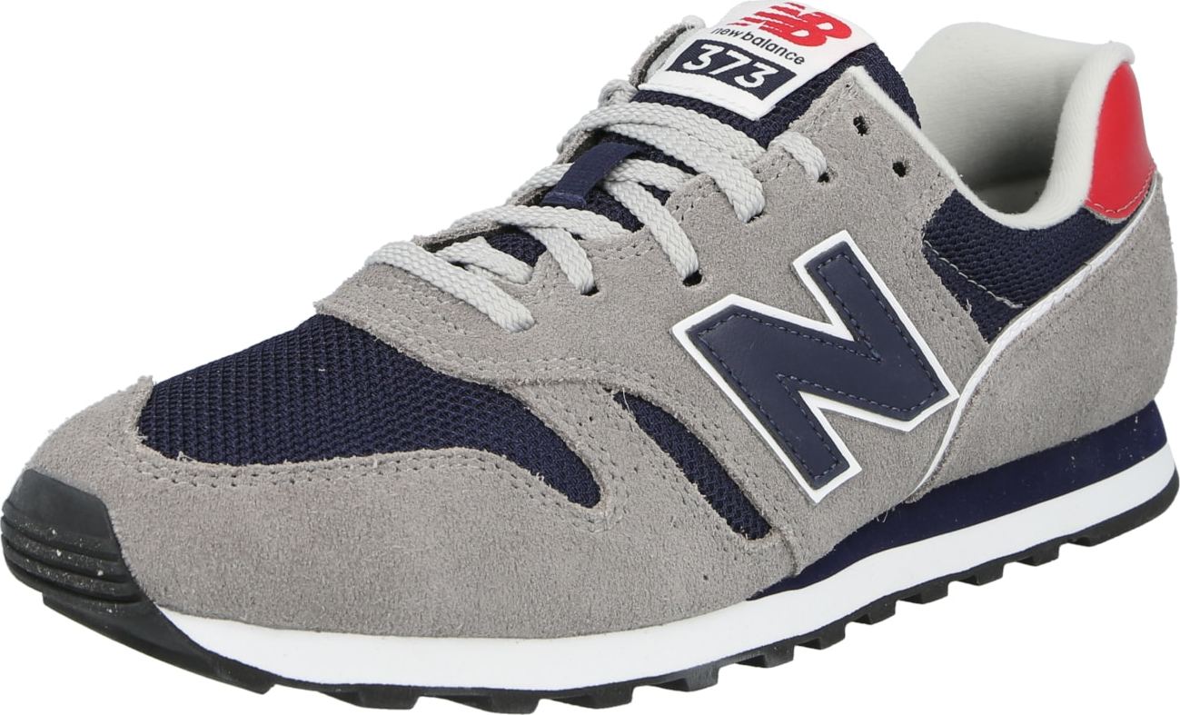 new balance Tenisky tmavě modrá / kouřově šedá / světle červená / bílá