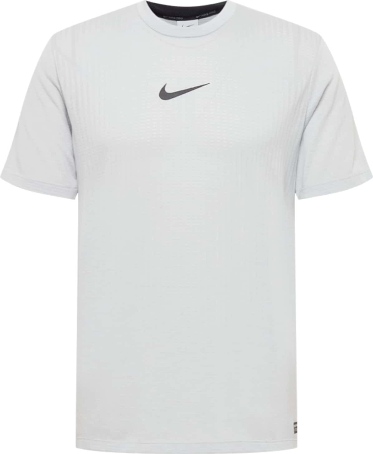 NIKE Funkční tričko antracitová / světle šedá