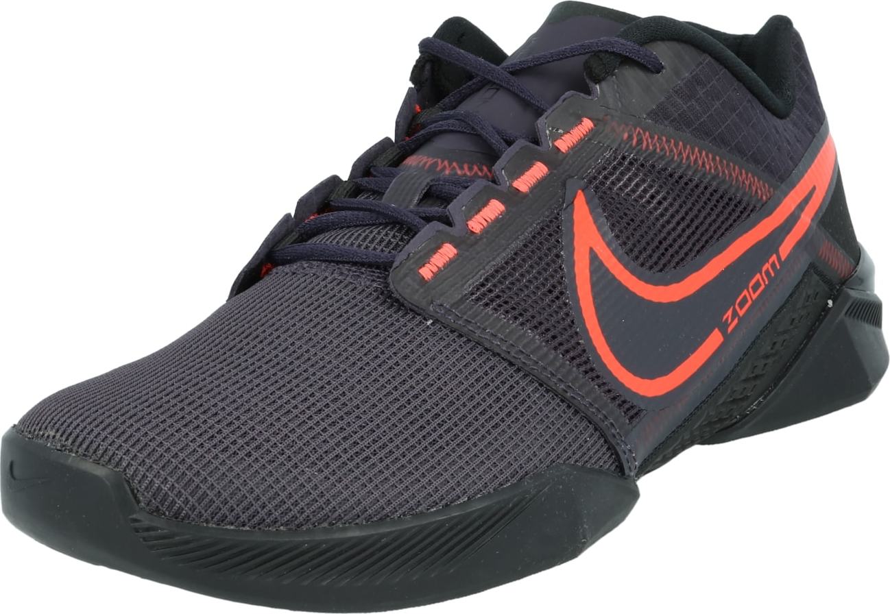 NIKE Sportovní boty 'Metcon Turbo 2' švestková / oranžová / černá