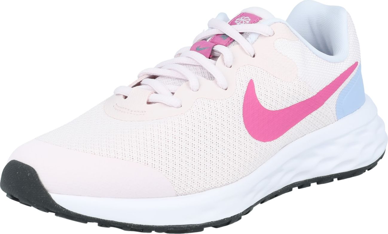 NIKE Sportovní boty světlemodrá / pink / světle růžová