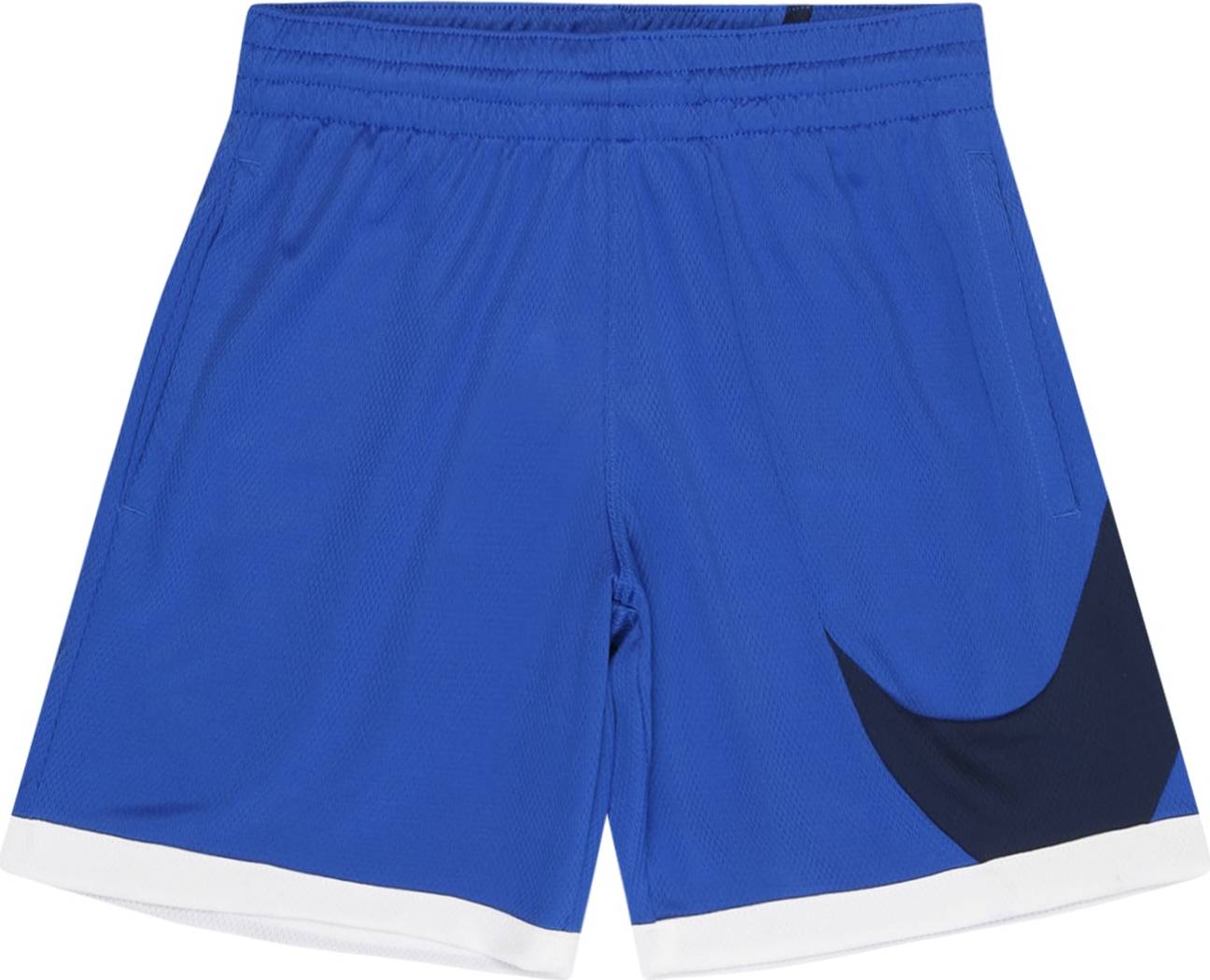 NIKE Sportovní kalhoty královská modrá / černá / bílá