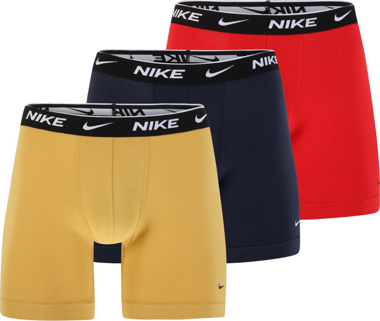 NIKE Sportovní spodní prádlo žlutá / červená / černá / bílá