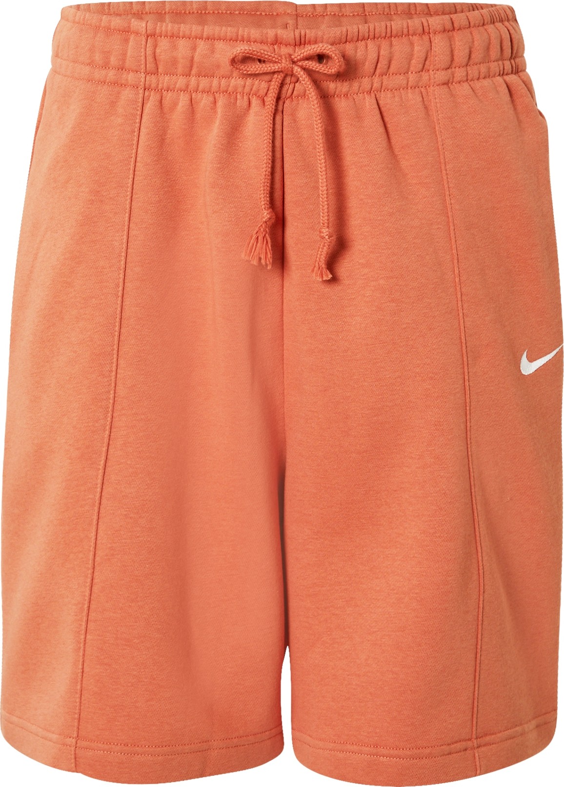 Nike Sportswear Kalhoty oranžově červená / bílá