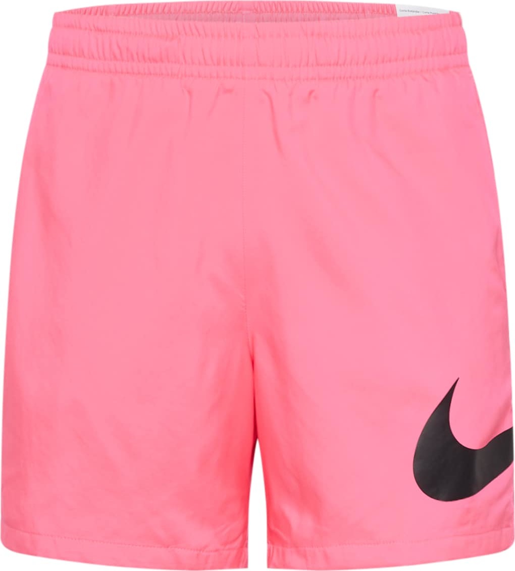 Nike Sportswear Kalhoty pink / černá