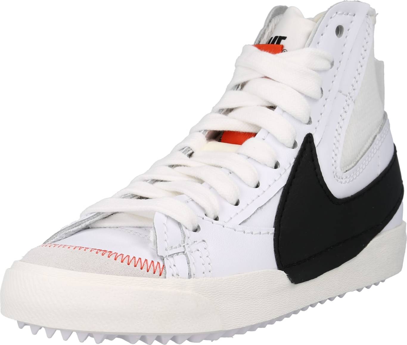 Nike Sportswear Kotníkové tenisky světle červená / černá / bílá