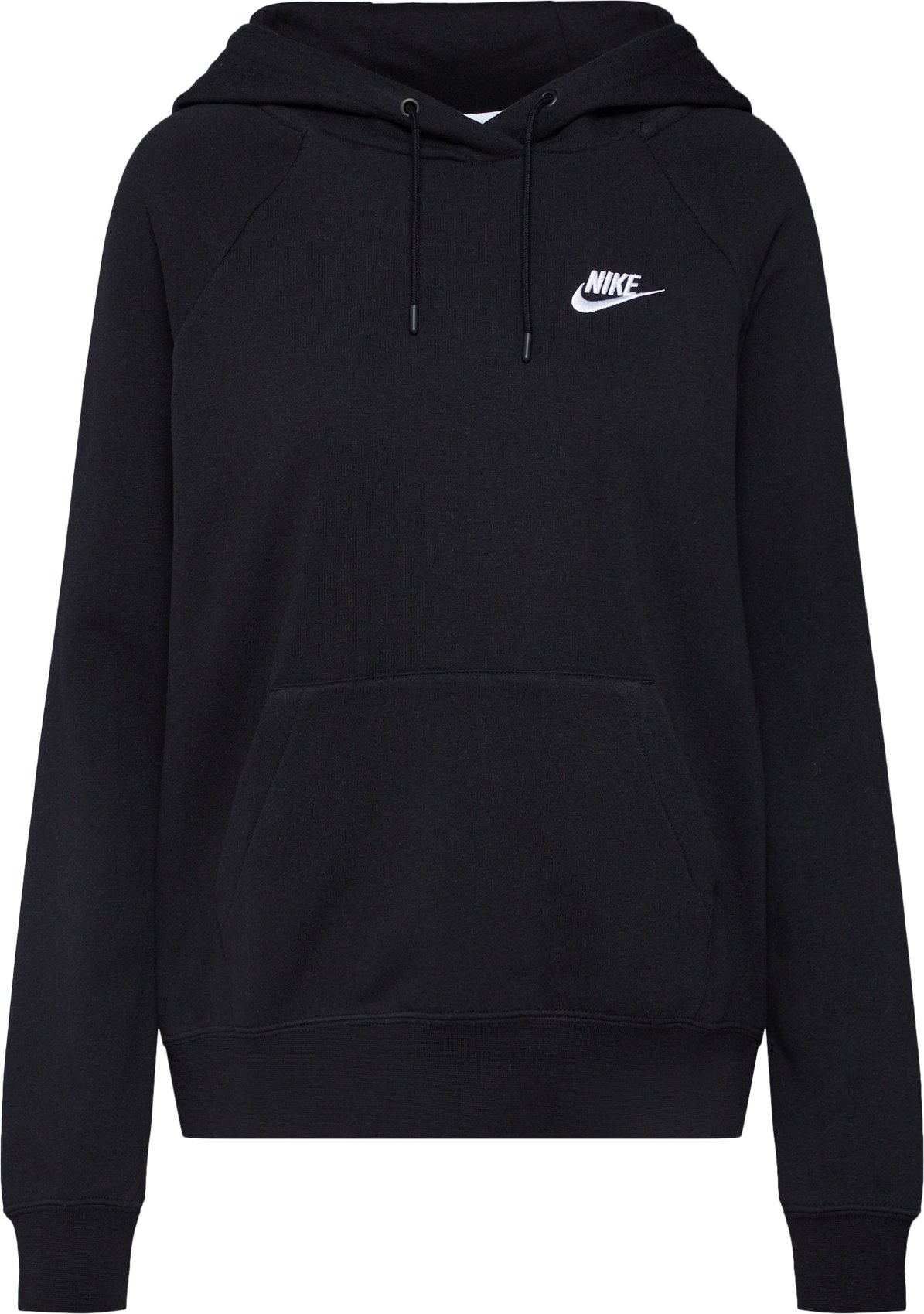 Nike Sportswear Mikina černá / bílá