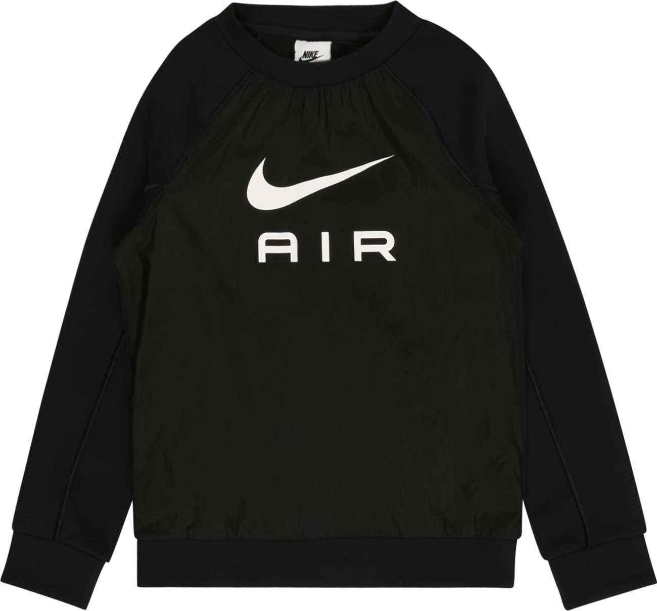 Nike Sportswear Mikina černá / bílá