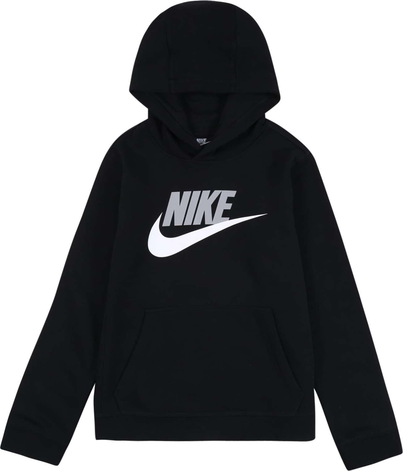 Nike Sportswear Mikina černá / bílá