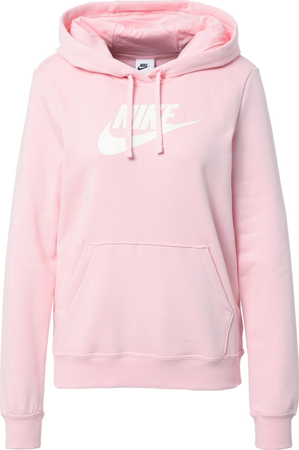 Nike Sportswear Mikina světle růžová / bílá