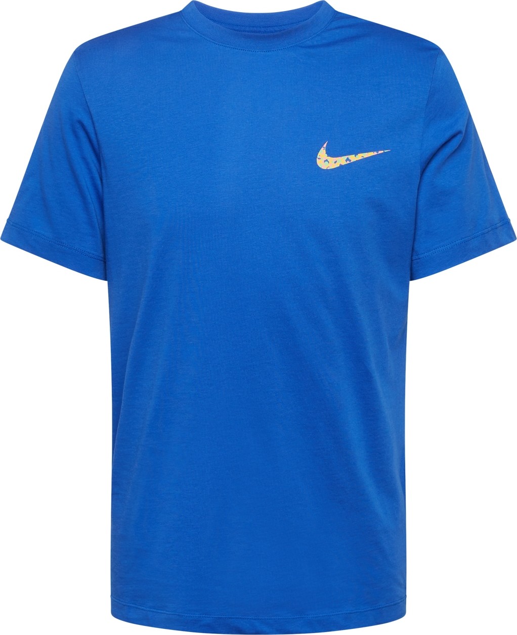 Nike Sportswear Tričko královská modrá / žlutá / růžová