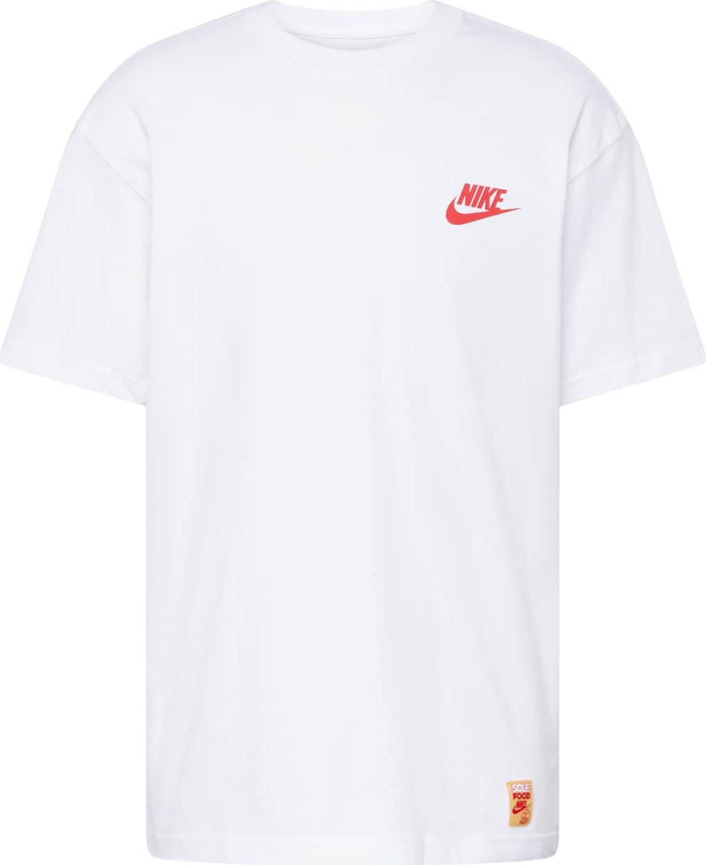 Nike Sportswear Tričko pastelově žlutá / brusinková / bílá