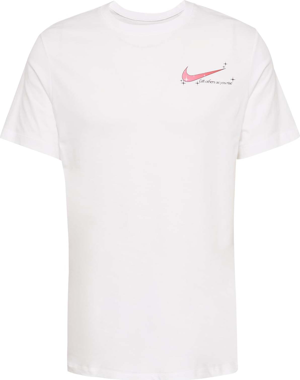 Nike Sportswear Tričko světle růžová / ohnivá červená / černá / bílá