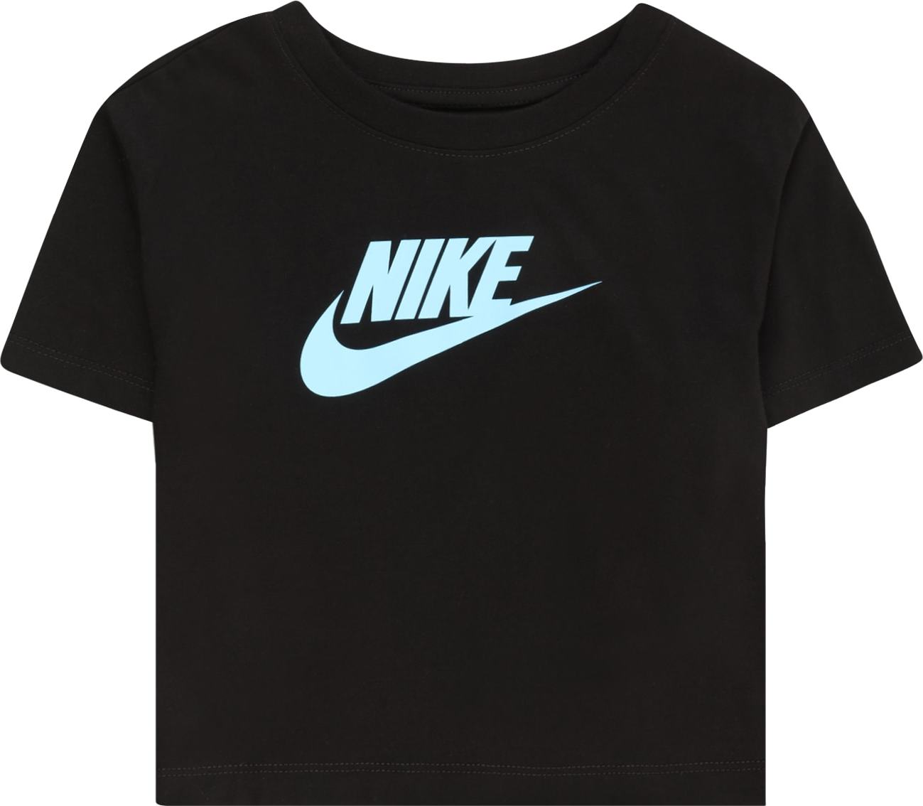 Nike Sportswear Tričko světlemodrá / černá