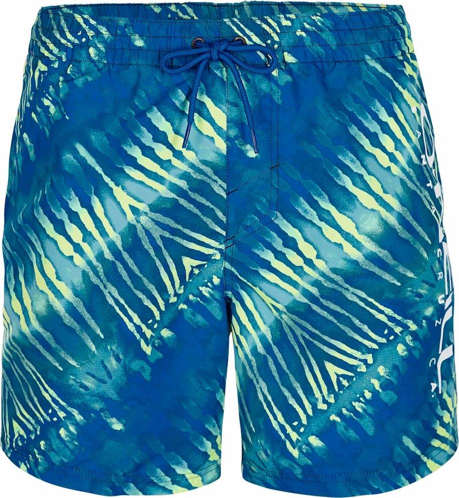 O'NEILL Plavecké šortky 'Cali Melting' modrá / světlemodrá / žlutá