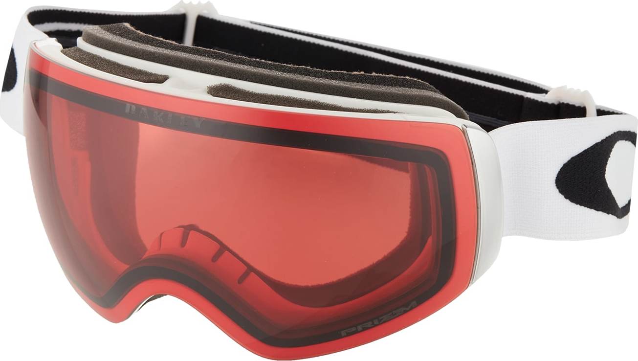 OAKLEY Sportovní brýle 'Flight Deck' karmínově červené / černá / bílá