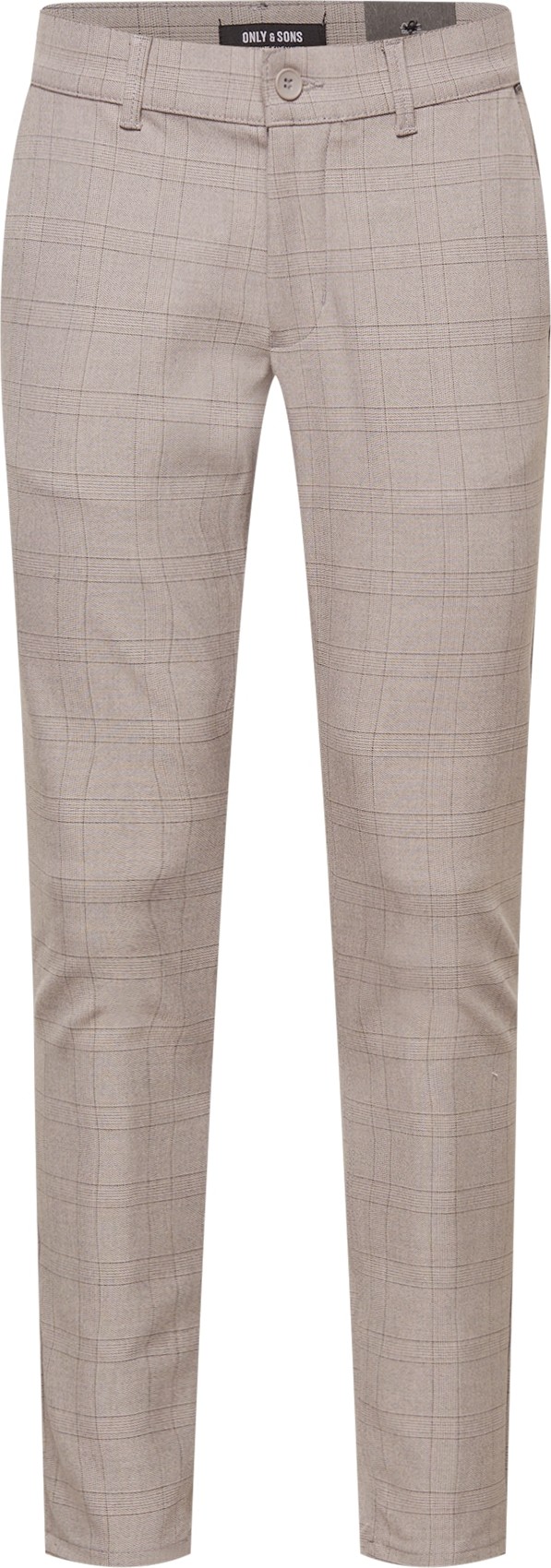 Only & Sons Chino kalhoty 'Mark' šedá / režná