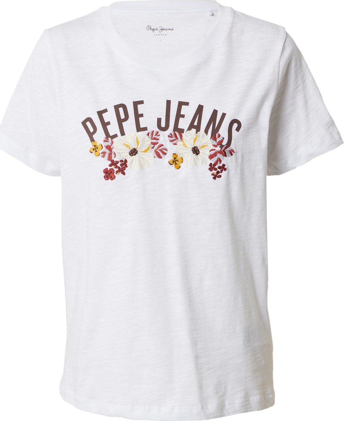 Pepe Jeans Tričko 'Rosemery' mix barev / bílá