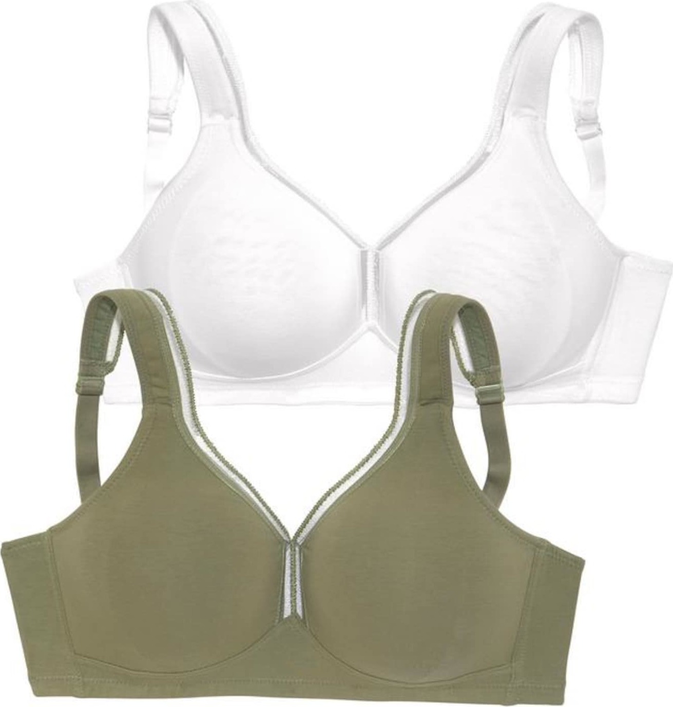 PETITE FLEUR Podprsenka khaki