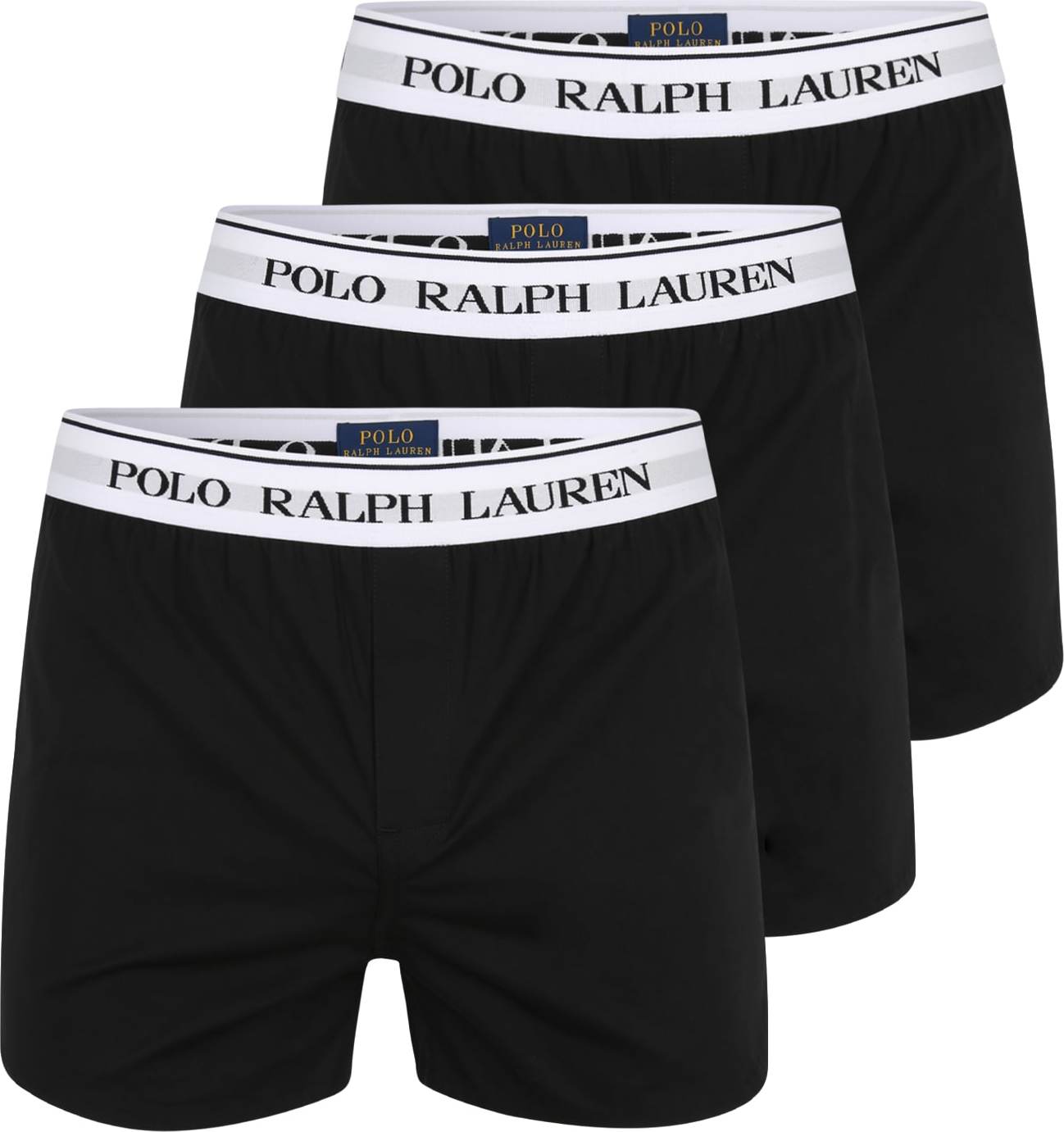 Polo Ralph Lauren Boxerky černá / bílá